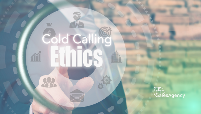 Sales leader discussing ethical telemarketing practices with a team, focusing on transparency, customer respect, and responsible outreach